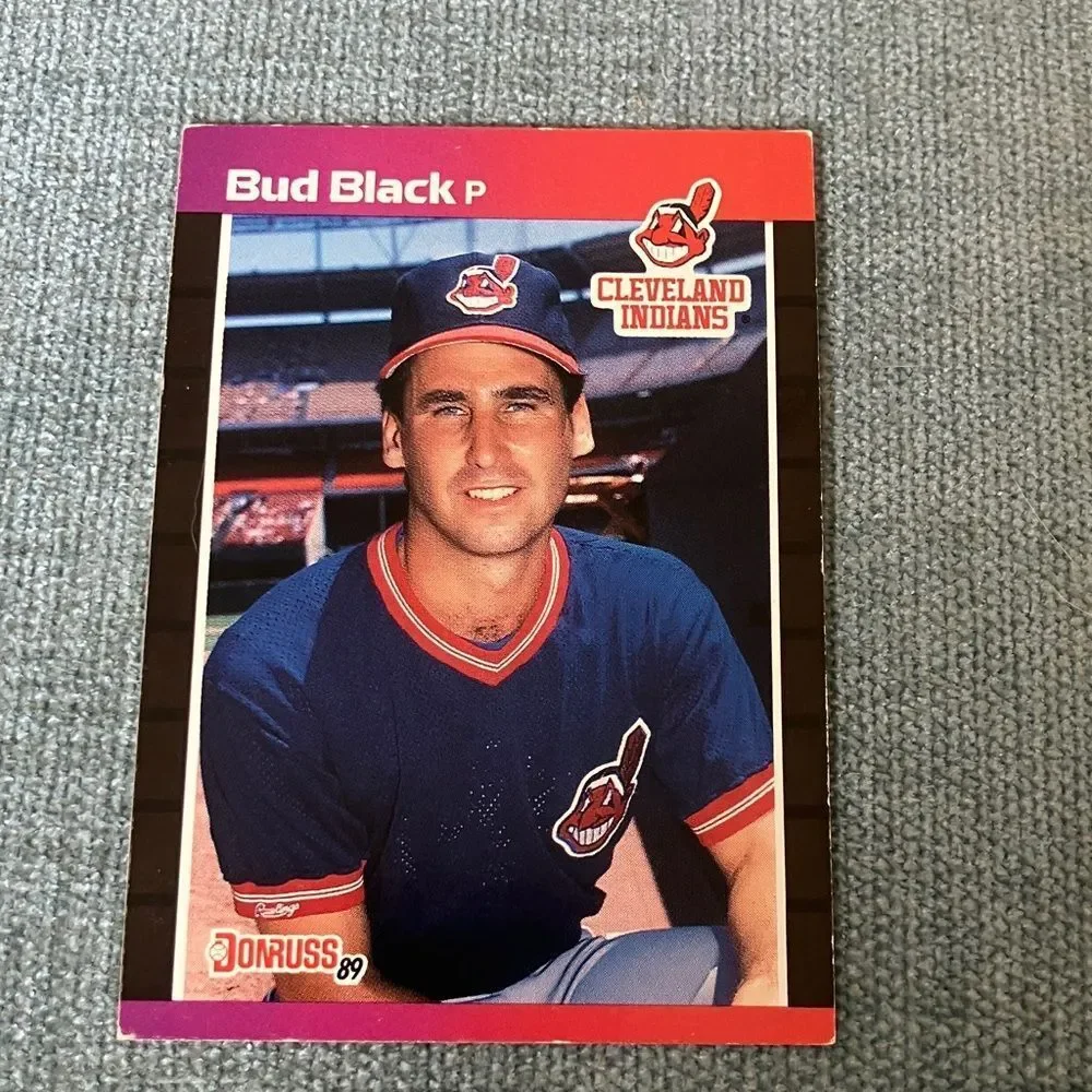 1989 Donruss Cleveland Indians Baseball Card Trading Card